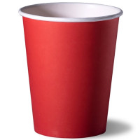 Стакан бумажный 200/260мл красный 10шт в упаковке Стакан бумажный 200/260мл красный 10шт в упаковке