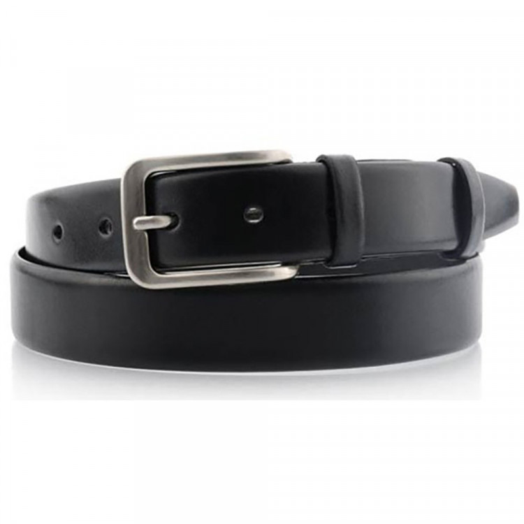 Ремень детский натуральная кожа (105-110 см) цвет черный арт.B-Black 4