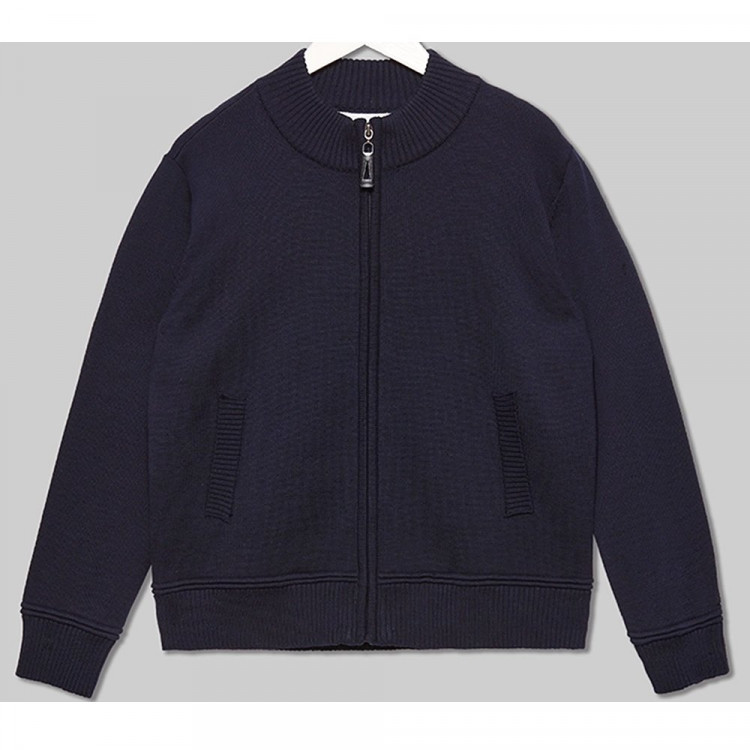 Кардиган для мальчика (Делорас) арт.M71833 размер 34/134-44/164 цвет синий