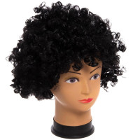 Парик карнавальный "Афро кудри" цв.черный арт.772-034