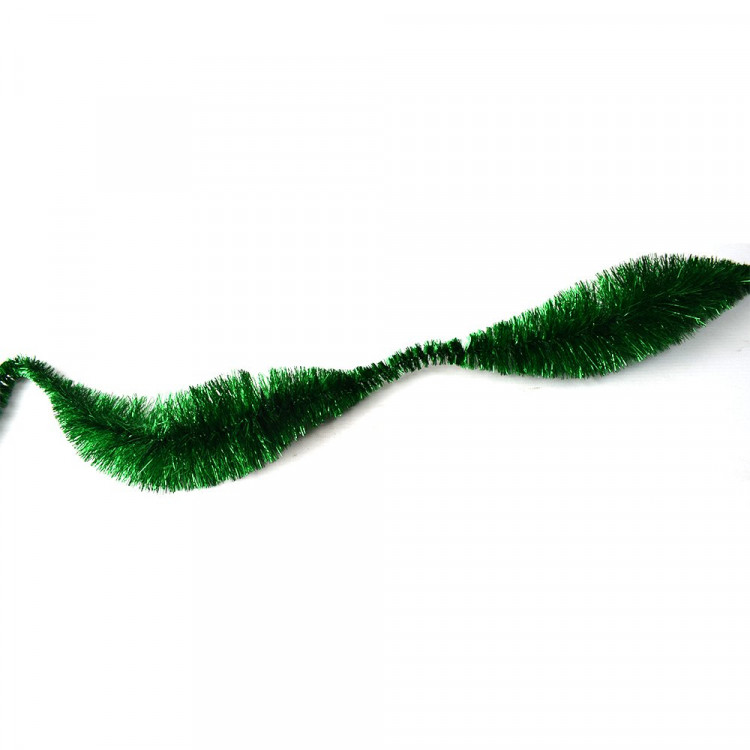 Мишура 200см №32 "Гирлянда" цв. зеленый (Ст.60)