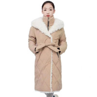 Куртка зимняя для девочки (MULTIBREND) арт.dyl-YS840-2 цвет бежевый