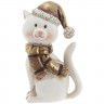 Статуэтка декоративная "Котёнок в шапочке и шарфе" 09см 2 вида арт.825218 Статуэтка декоративная