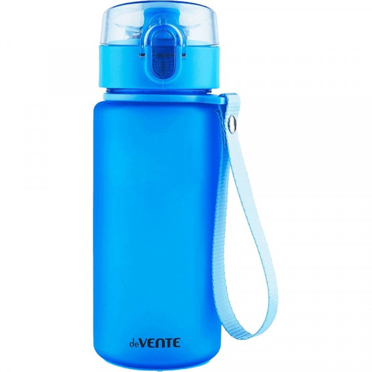 Бутылка 400 мл deVENTE матовая голубая арт.8090326