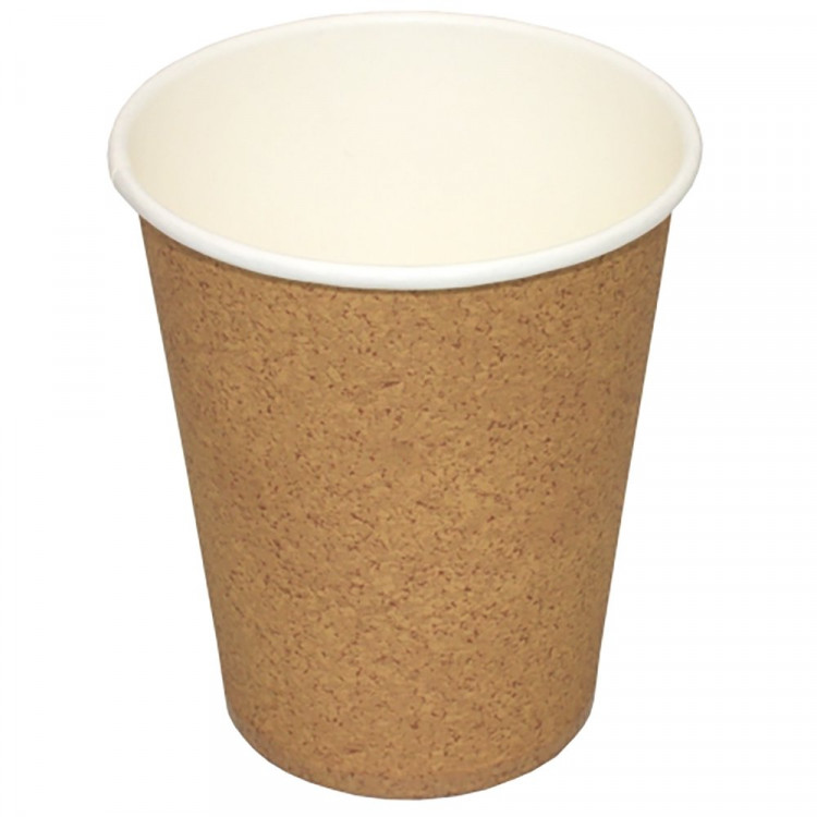 Стакан бумажный 200/260мл крафт 10шт в упаковке