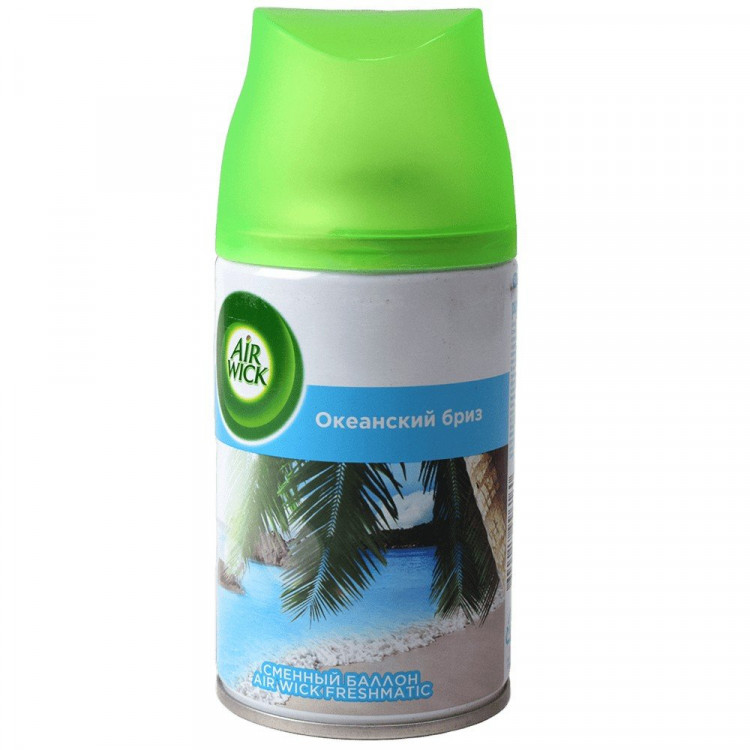 Освежитель Air Wick запасной блок 250 мл Океанский бриз/Голубая лагуна (Ст.6) Освежитель Air Wick запасной блок 250 мл Океанский бриз/Голубая лагуна (Ст.6)