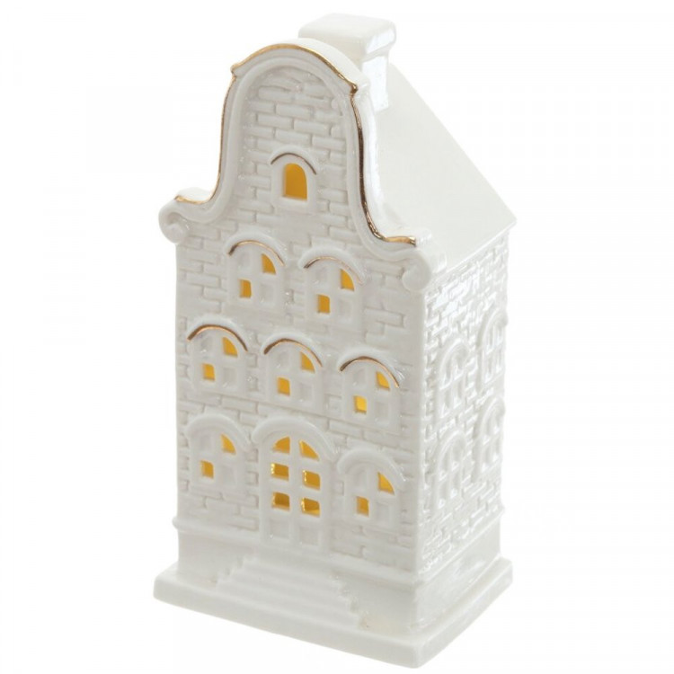 Статуэтка декоративная "Домик" 16см с подсветкой арт.823276