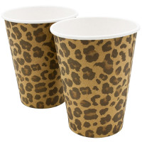 Стакан бумажный 200/260мл Африка 10 шт/уп (Ст.20) крышка 446984,446985 ДЛЯ РК