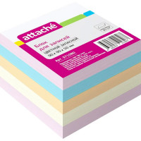 Блок для записи цветной, размер 9*9*5 не склеенный 80г/м2 Блок для записи цветной, размер 9*9*5 не склеенный 80г/м2