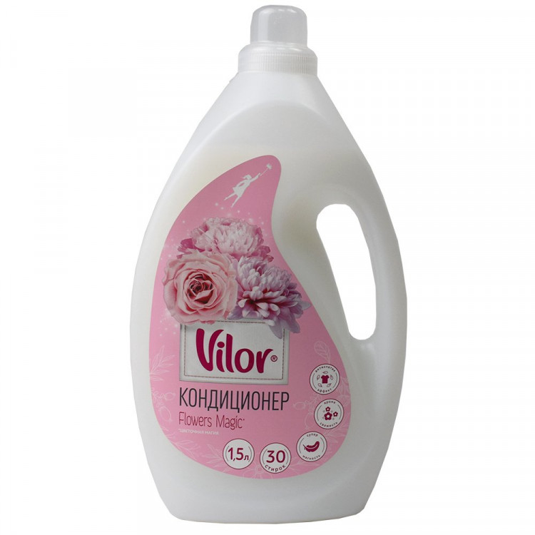 Кондиционер для белья VILOR 1500мл Цветочная магия