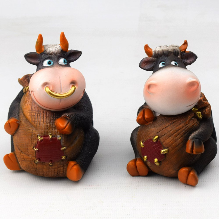 Копилка СГ "Бычок" 10см в ассортименте арт.754760