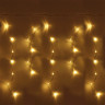 Гирлянда эл.д/дома подвесная Бахрома 3*0,3/0,5м 120LED (св.провод) цв.т.белый 8реж. арт.725-0560