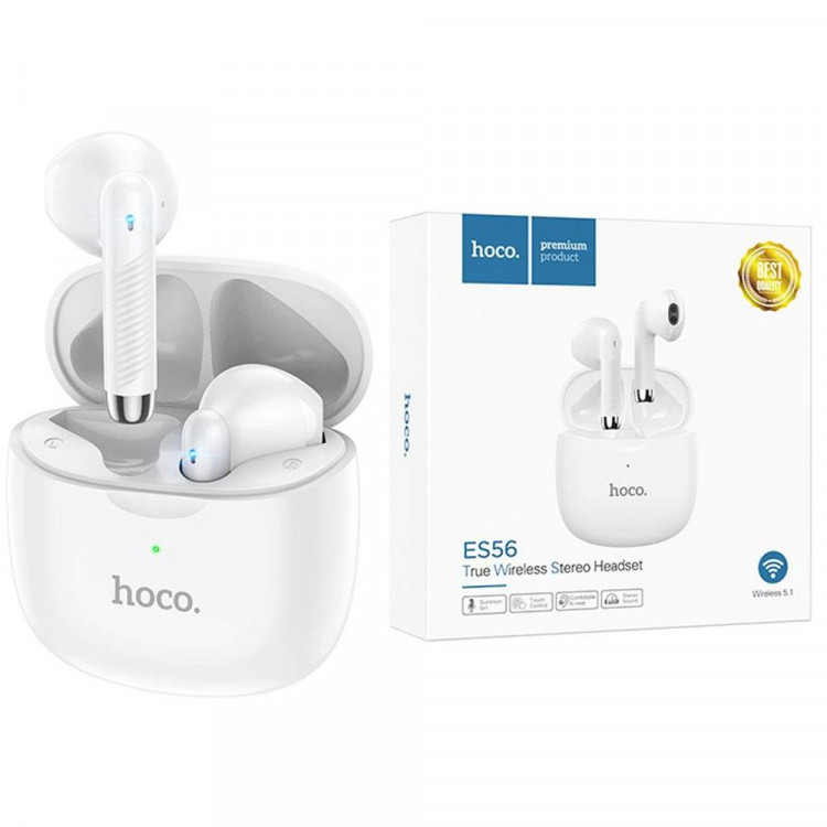 Наушники вакуумные HOCO ES56 Scout цв.белый