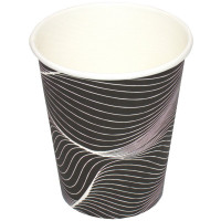 Стакан бумажный 200/260мл Мираж 10 шт/уп (Ст.20) крышка 446984,446985 ДЛЯ РК
