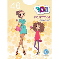 Колготки арт.П31-248 полиамид 100% Детские цвет белый (Эра)