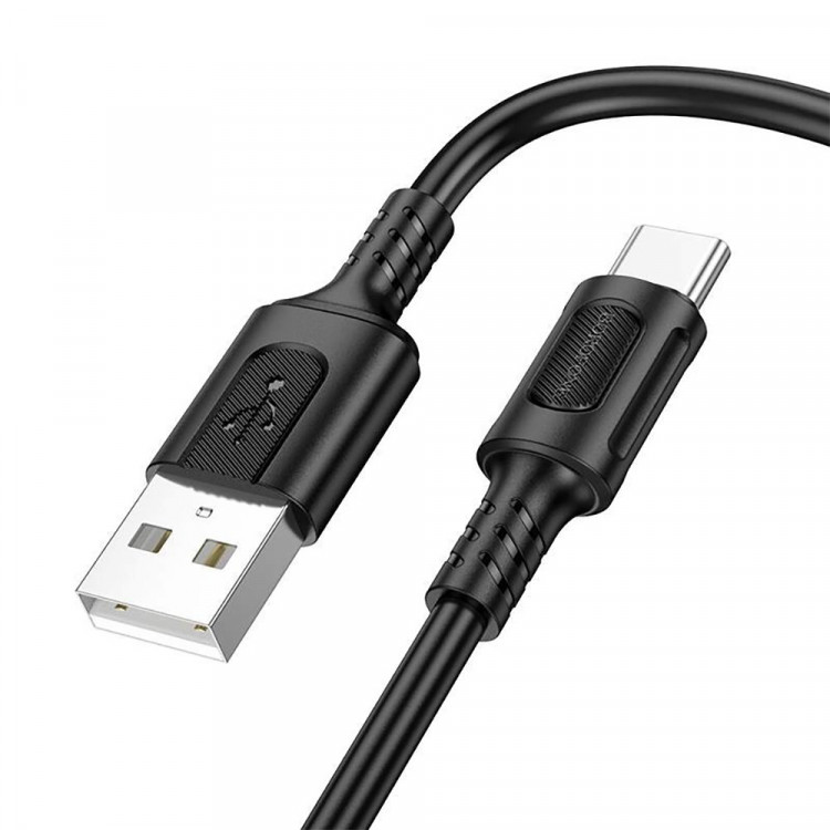 Кабель USB - USB Type-C BOROFONE BX111, 1м, черный