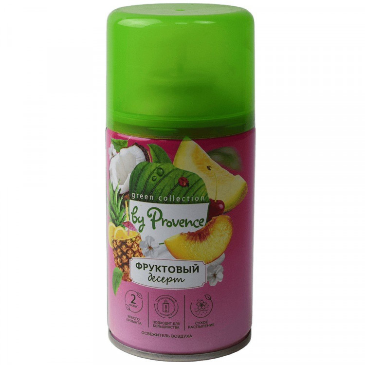 Освежитель Green Collection by Provence запасной блок 250 мл. Фруктовый десерт