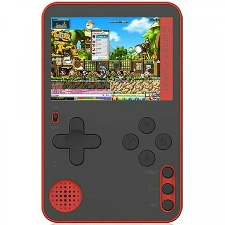 Портативная игровая приставка 500-in-1 K10 Retro цв.красный