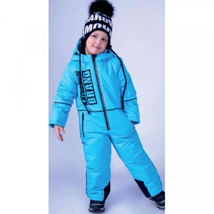 Комбинезон зимний для мальчика (OVAS) арт.Стелс цвет голубой