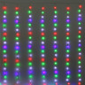 Гирлянда эл.д/дома занавес Bright light 3*3м 240LED (св.провод) цв.мульти 8реж. арт.725-925