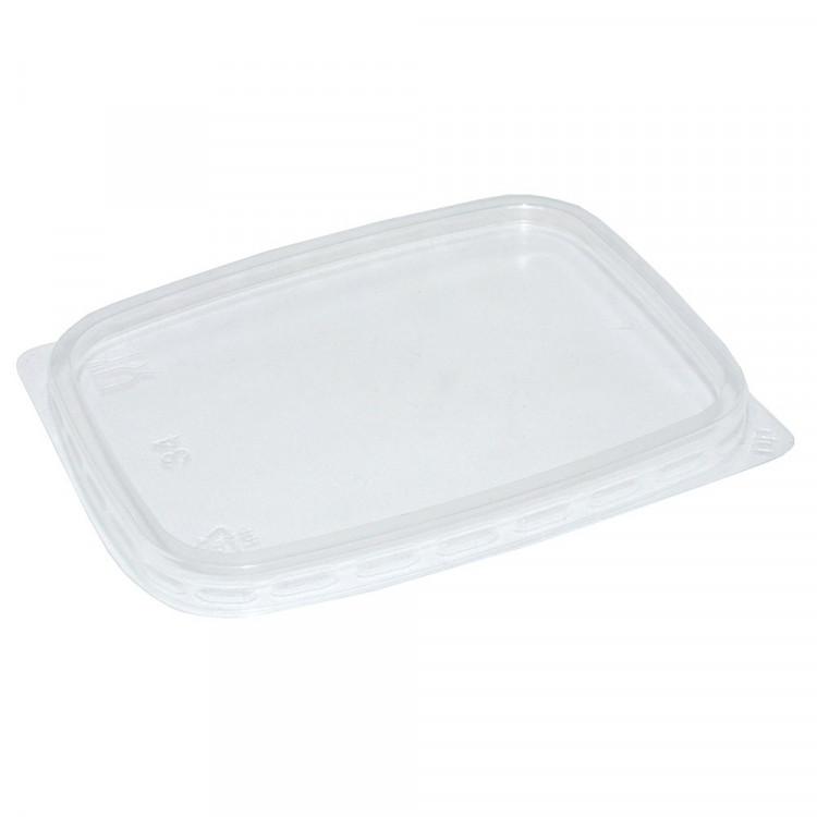 Крышка пластиковая, цвет прозрачный к контейнеру 108х82мм (Ст.100/1000)