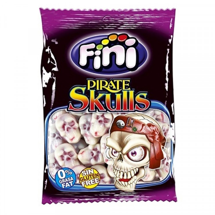 Жевательный мармелад FINI 90гр Черепа с начинкой (Ст.12)