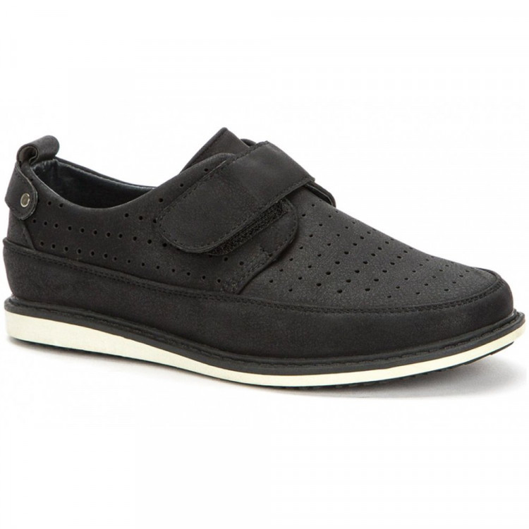 Полуботинки для мальчика (TESORO) черные верх-искусственный нубук подкладка-текстиль/натуральная кожа артикул 138684/11-01 Полуботинки для мальчика (TESORO) черные верх-искусственный нубук подкладка-текстиль/натуральная кожа артикул 138684/11-01