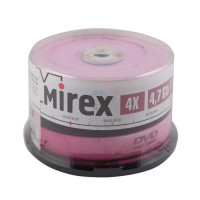 Диск DVD-RW Mirex 4,7Гб 4x Cake Box (Ст.50) УПАКОВКА Диск DVD-RW Mirex 4,7Гб 4x Cake Box (Ст.50) УПАКОВКА
