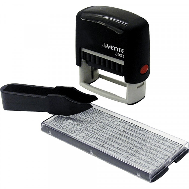 Штамп самонаборный deVente 4стр. 18*48мм арт.8052