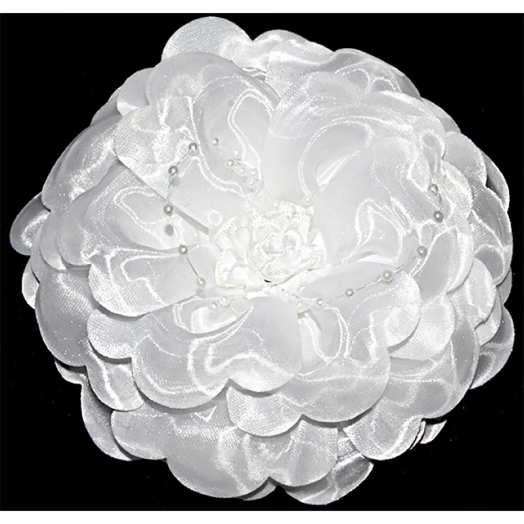 Бант для волос белый Arco Carino 12см арт.104 Бант для волос белый Arco Carino 12см арт.104