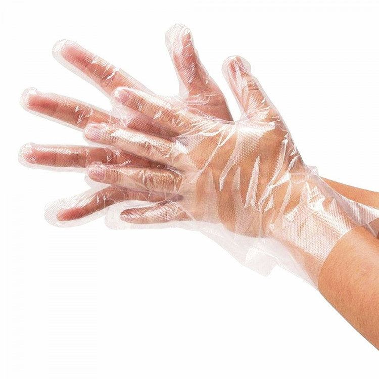 Перчатки  полиэтиленовые  р-р L 100 шт/уп (Ст.1/100) арт.13665