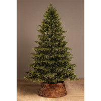 Елка 170см "Люблинская" (хвоя 100% литая, ветки отгибные, подставка пластик) арт.ЕЛБЛ 17