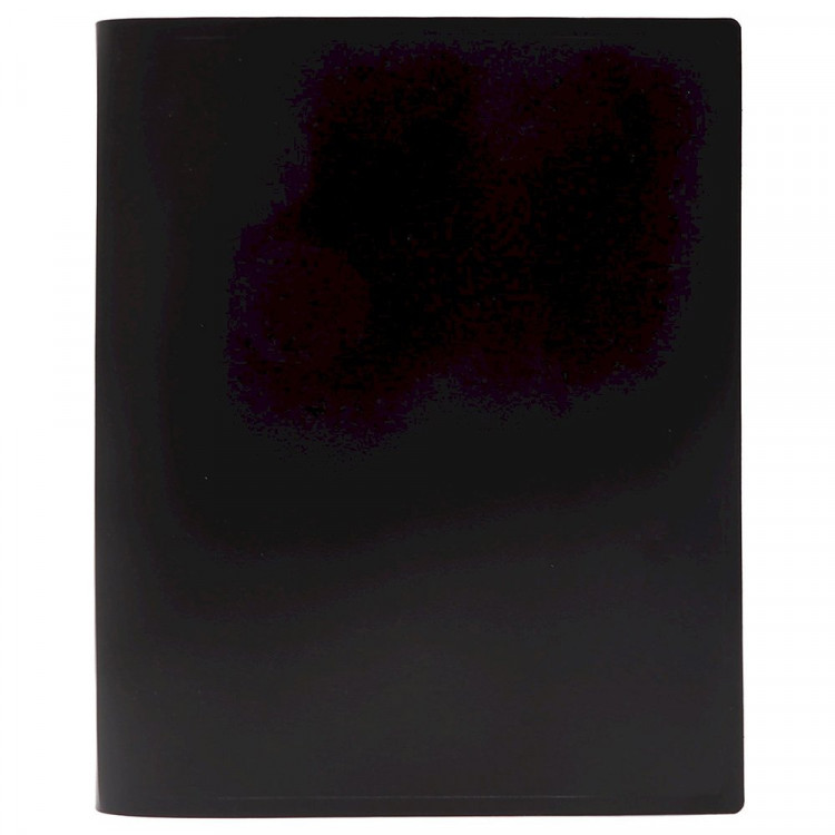 Папка скоросшиватель пружин. А4 15мм пл. 0,5мм черный (Workmate) арт.15-6144 (С.20)