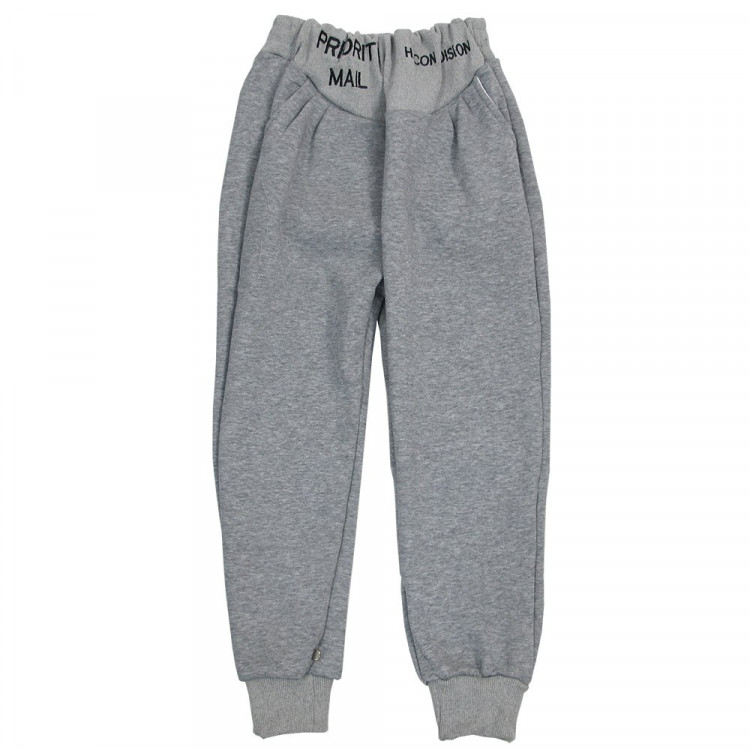 Брюки для девочки артикул MODERNFECI KU345B-A39 размер 32/128-44/164 цвет серый