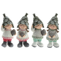 Статуэтка декоративная "Лесовичок" 19см  4 вида арт.774522