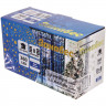 Гирлянда эл.д/дома занавес Дождь 1,5*2,5м 360LED (св.провод) цв.синий 8реж. арт.131-031