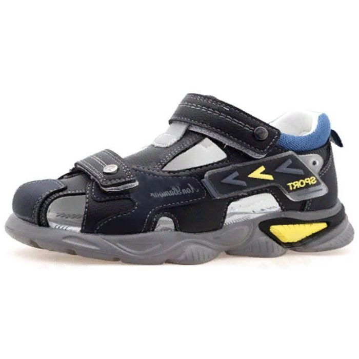 Сандалии для мальчика (ТОТОШКА) синий верх-искусственная кожа подкладка-искусственная кожа размерный ряд 32-36 арт.RC64_T93-3B