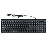 Клавиатура провод. Oklick 120M черный USB