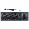 Клавиатура провод. Oklick 120M черный USB