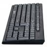 Клавиатура провод. Oklick 120M черный USB
