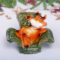 Статуэтка СГ "Бычок Жорик в денежном кресле" 7см арт.541-311 Статуэтка СГ "Бычок Жорик в денежном кресле" 7см арт.541-311