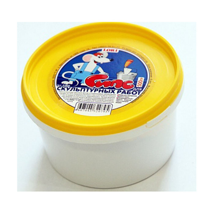 Гипс 450гр белый (LORI) арт.Г02 Гипс 450гр белый (LORI) арт.Г02