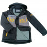 Куртка  для мальчика (Black Wolf) арт. hwl-21-26-3 размерный ряд 32/128-40/152 цвет черный