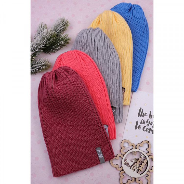 Шапка демисезонная для девочки (MULTIBREND) арт.ЯКDEL102 размер 54-56 цвет в ассортименте