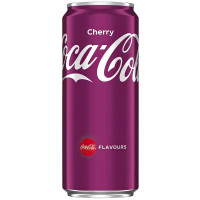 Газированный напиток Кока Кола 330мл Вишня (Ст.24)