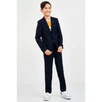 Костюм (Bremer) Фрейзер (пиджак приталенный/брюки зауженные) размер 32/140-44/182 цвет синий