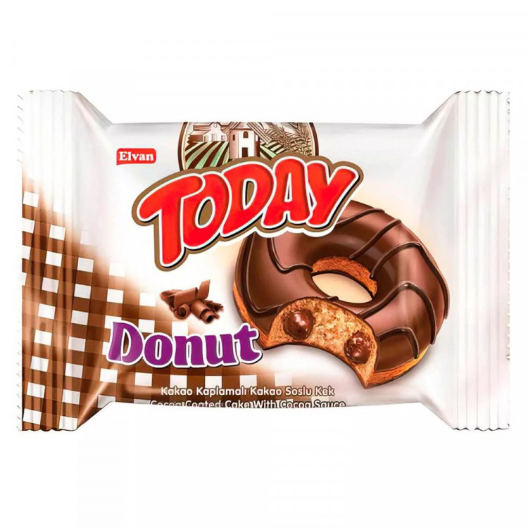 Пончик (Donut) Today 40гр шоколад (Ст.24)