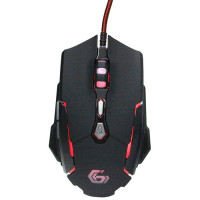 Мышь проводная Gembird MG-600 USB (7кн,подц 4цв) черный