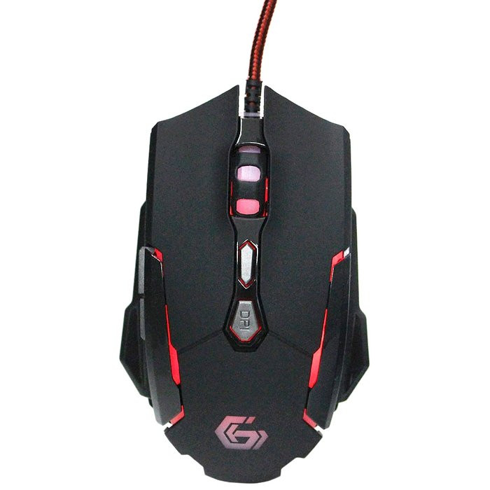Мышь проводная Gembird MG-600 USB (7кн,подц 4цв) черный