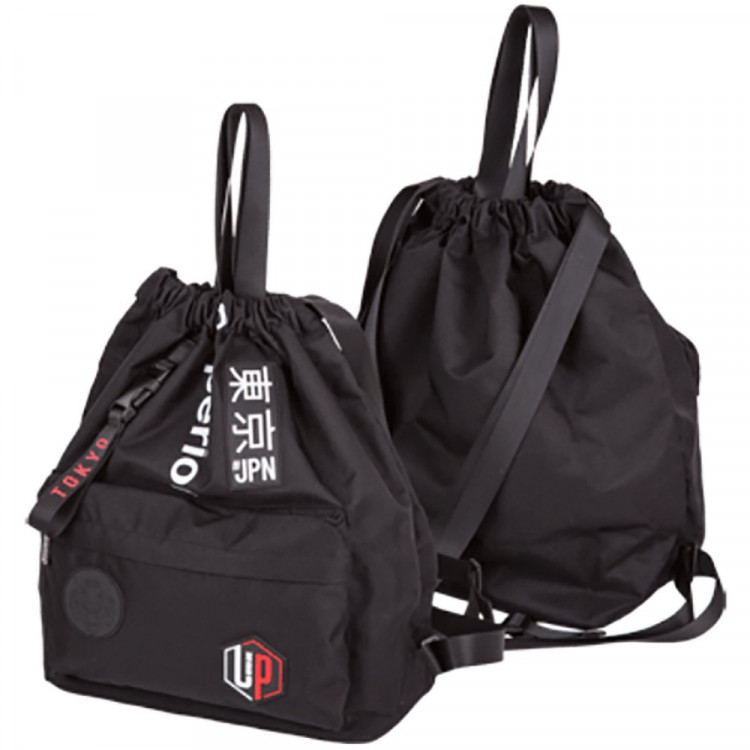 Сумка-рюкзак для сменной обуви 1 отделение (deVENTE) Superior 39x32x19 см черная арт.7032499